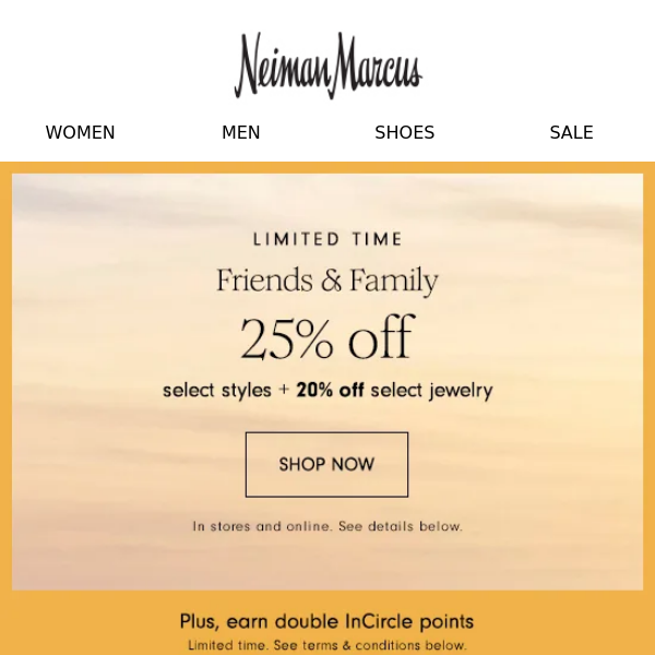 Time’s running out for 25% off