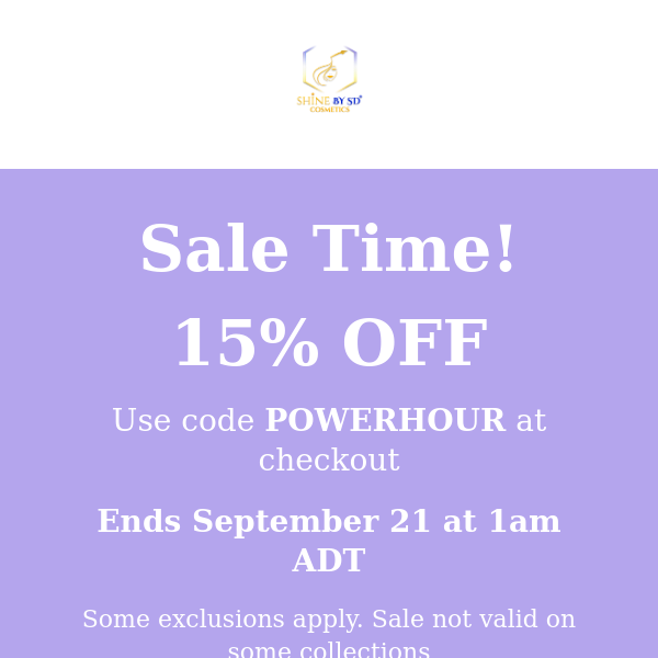 POWER HOUR SALE!