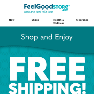 Start the Weekend Right! Shop and Enjoy Free Shipping!
