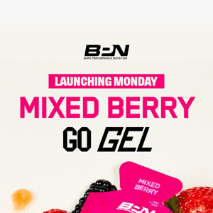 Our NEW Go Gel flavor drops Monday ⚡