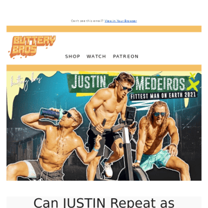 Can JUSTIN Repeat as FITTEST ON EARTH?