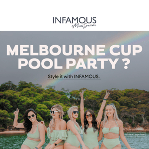 Melbourne Cup Pool Party?