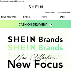 SHEIN Brands| New Collection: New Focus