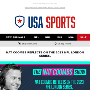 USA Sports Co UK  NFL Week 6 Preview with Nat Coombs 🏈