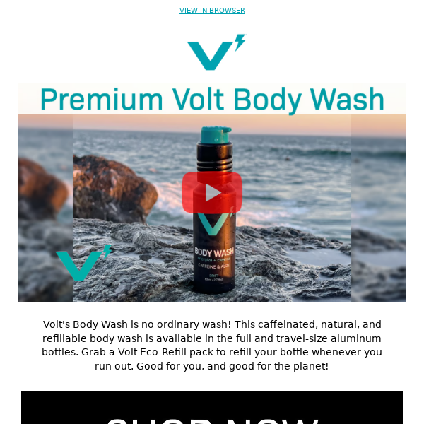 Volt's All-New Body Wash