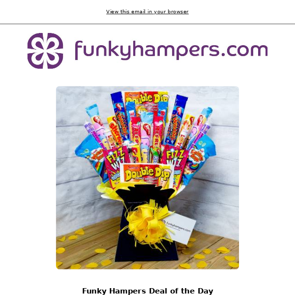 😎 Funky Hampers Deal of the Day