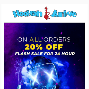 20% Offf Flash Sale!