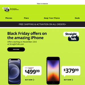 📢 Exclusive Black Friday iPhone Offers 