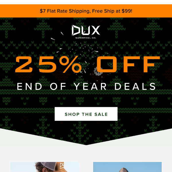 The end-of-year SALE ends soon