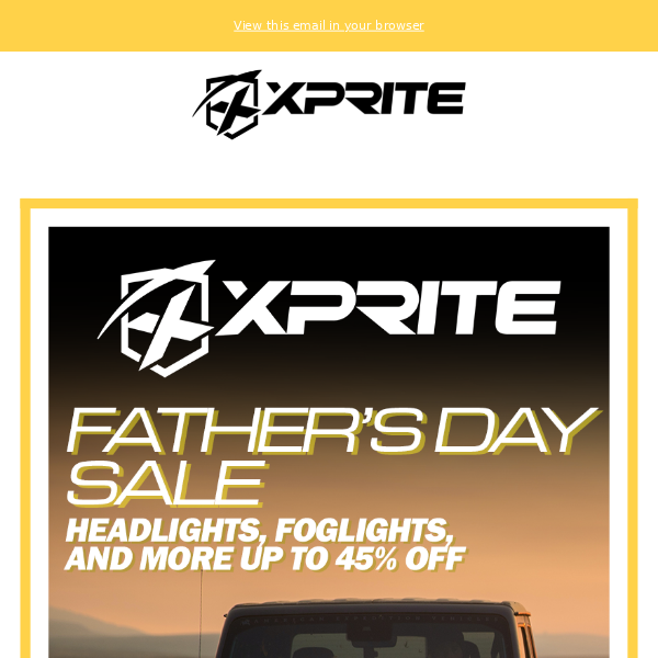 Shop Xprite's Father's Day Sale! One Weekend Only!