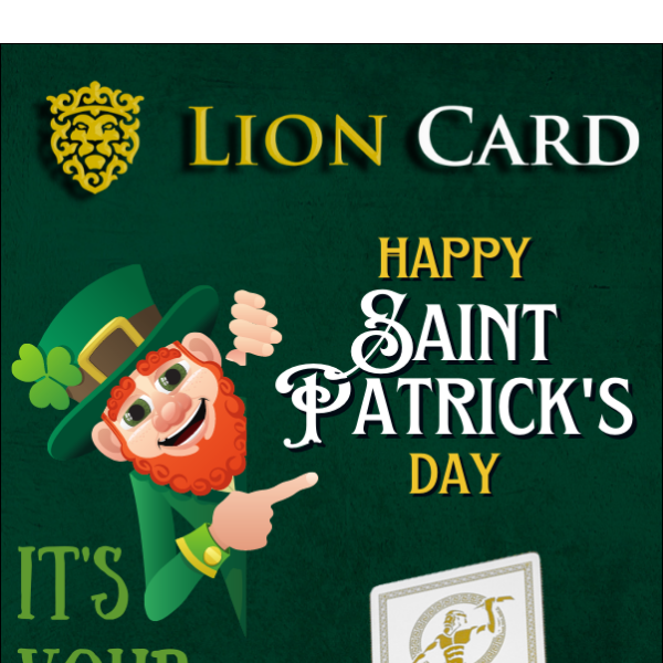 🍀St. Patrick's Day Exclusive: , Get 15% Off Customized Metal Cards Today!🔥