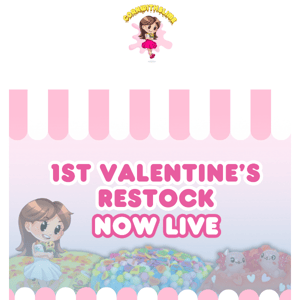 Now Live! Valentine's Restock 😍