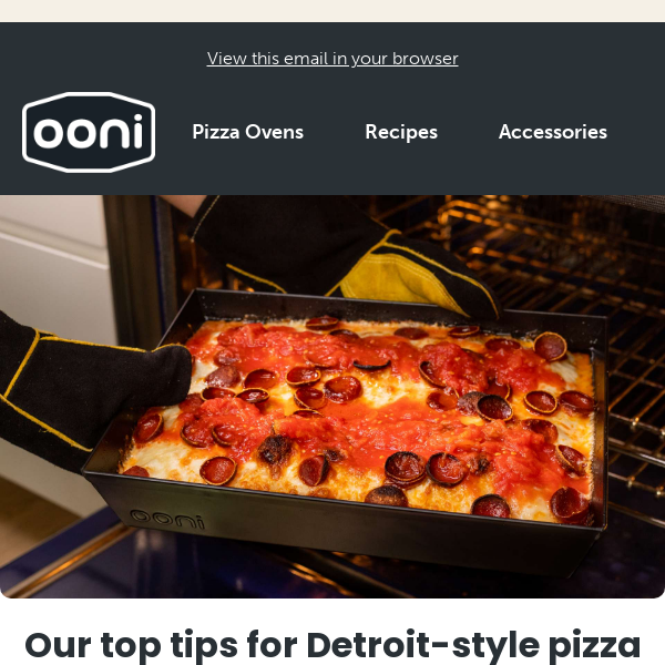 Our Detroit-style pizza top tips