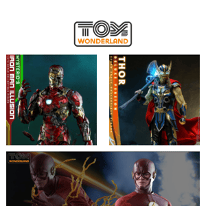 We have a lot of new releases -Zombie Iron man, Thor & More