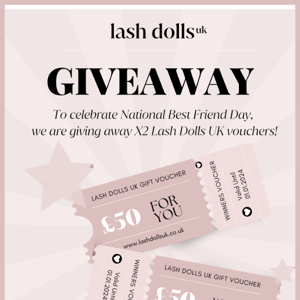 GIVEAWAY on National Best Friend Day! 👯‍♀️