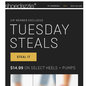 TWO WORDS: TUESDAY STEALS