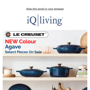 Le Creuset New Colour: Agave 😊