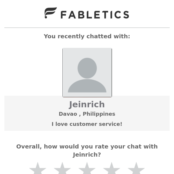 How was your chat with Jeinrich?