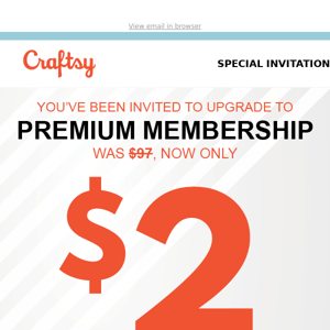 Good News!  A Premium Membership Spot is available.