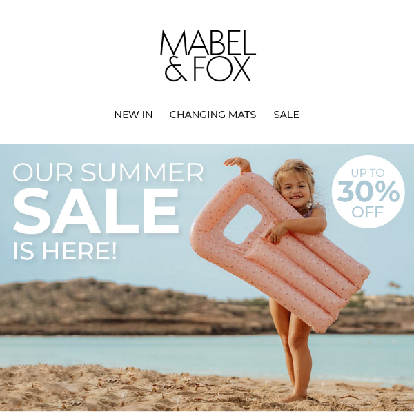 Our SUMMER SALE is here! - Mabel And Fox