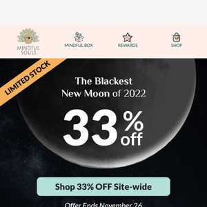 🖤🌑 Black New Moon is HERE!