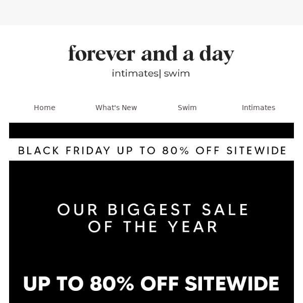 UP TO 80% OFF SITEWIDE 🔥
