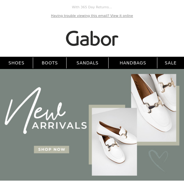 Transitional Style | Take a look at our New Arrivals... - Gabor Shoes