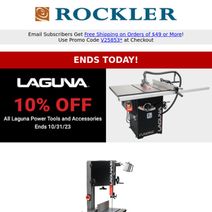 Laguna 10% OFF Ends Today!