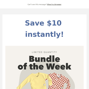 Save $10 instantly on this Bundle of the Week!