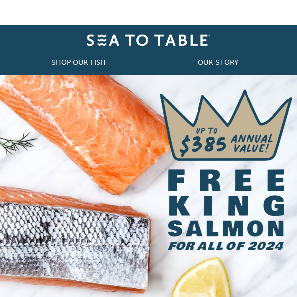 Want Some Free King Salmon?