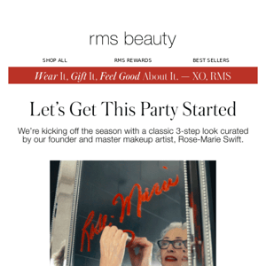 Get Party Ready With Rose-Marie Swfit