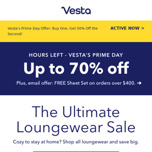 70% Off Loungewear for Prime Day!🎆