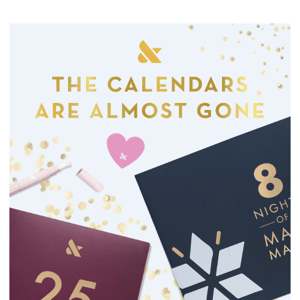 ALMOST GONE: Holiday Calendars