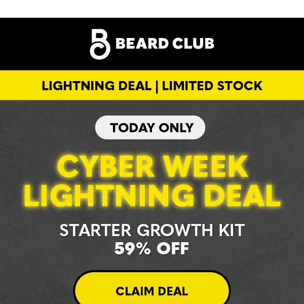 Lightning Deal on our Starter Growth Kit!