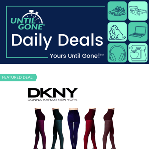 DKNY® Women's Tights | Apple® iPad Pro | AUKEY® Wireless Charger