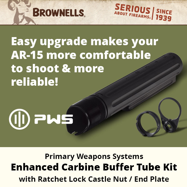 PWS's easy-to-install buffer tube upgrade