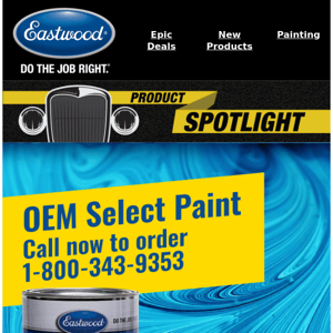 🆕 Look What’s NEW At Eastwood-OEM Paints
