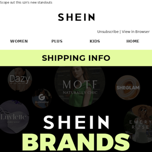 SHEIN Brands | The All-Stars Are Here!