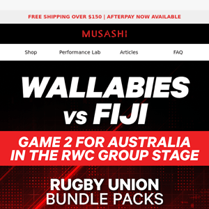 Wallabies v Fiji - Our first big test in the group stage