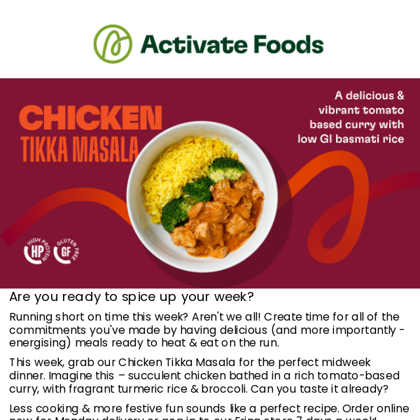 Curry In A Hurry - Chicken Tikka Masala is back 🍛