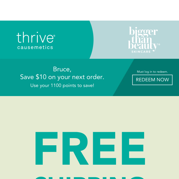 Thrive Causemetics: free shipping sitewide, and GWP at $60+ with code  NEWYEARGIFT, 1/2 only : r/MUAontheCheap