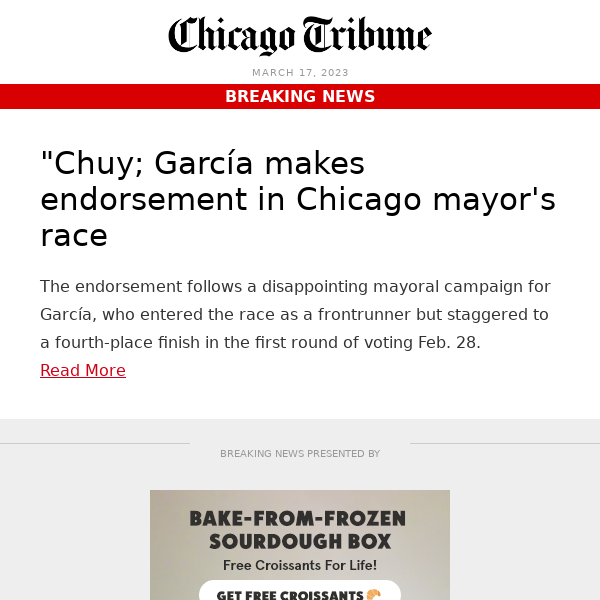 "Chuy" García makes endorsement in mayor's race