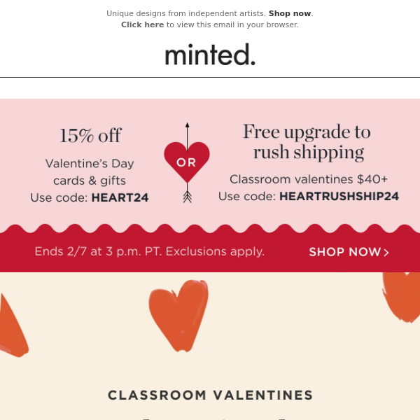 Final hours for classroom valentines + editors’ picks