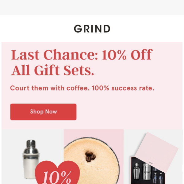 Last chance for 10% off.