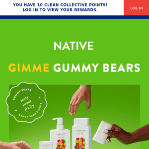 Treat yourself to some Gummy Bears!