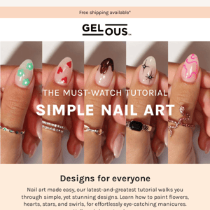 The Must-Watch Nail Art Tutorial 🎨