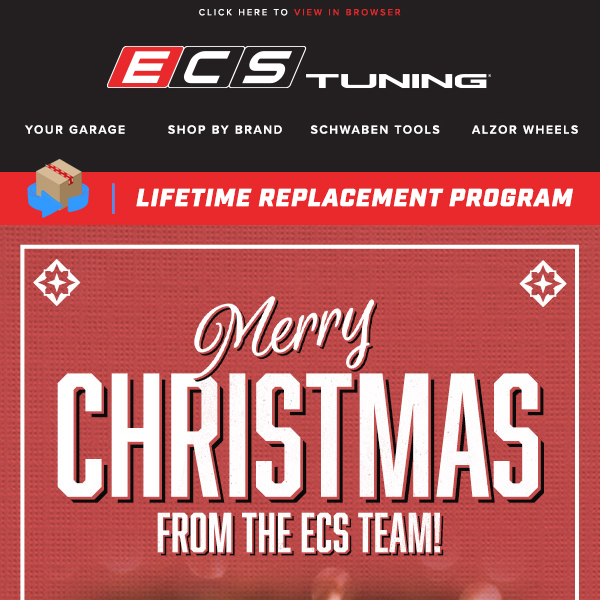 Merry Christmas & Happy Holidays From All Of Us At ECS