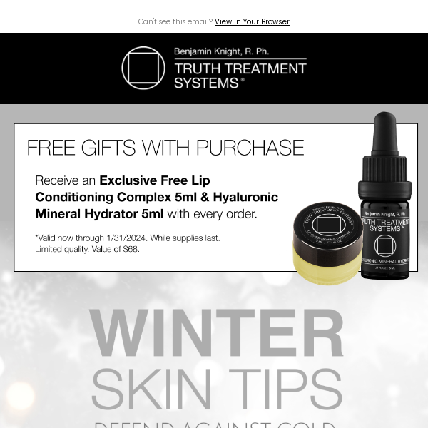 Three Winter Skin Tips