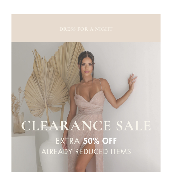 CLEARANCE SALE - Everything Must Go!