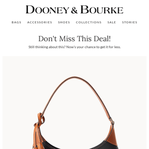 💲 Price drop! The Wexford Leather Small Hobo is now on sale… 💲